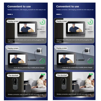 Doorbell Camera, Wireless Doorbell with HD Night Vision – image 5