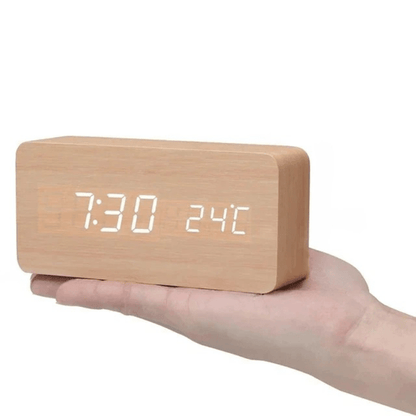 Digital Clock for Desk, LED Desk Clock for Bedside Table and Shelf – image 15