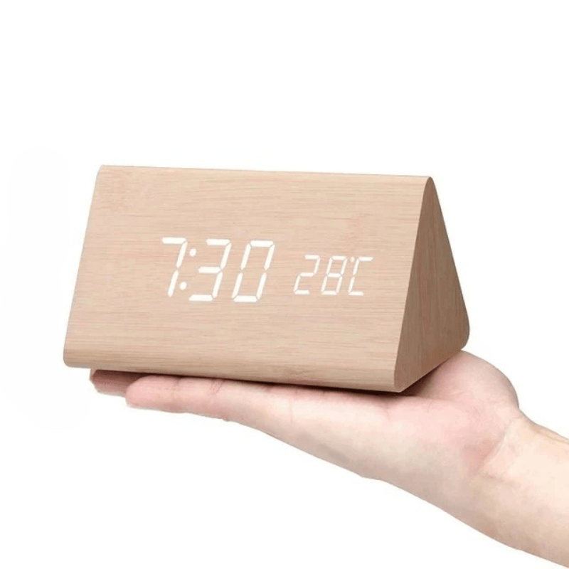 Digital Clock for Desk, LED Desk Clock for Bedside Table and Shelf – image 19