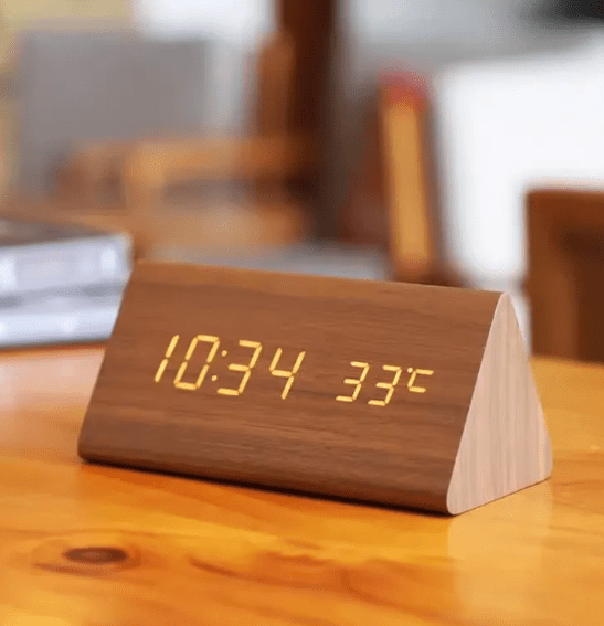 Digital Clock for Desk, LED Desk Clock for Bedside Table and Shelf – image 7