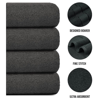 Oversized Bath Towels Set of 4, Bath Towel Set for Home and Guests – image 39