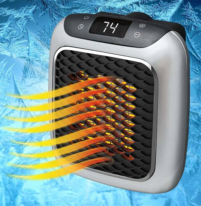 Space Heater for Indoor Use with Overheat Protection, Small Electric Heater for Office