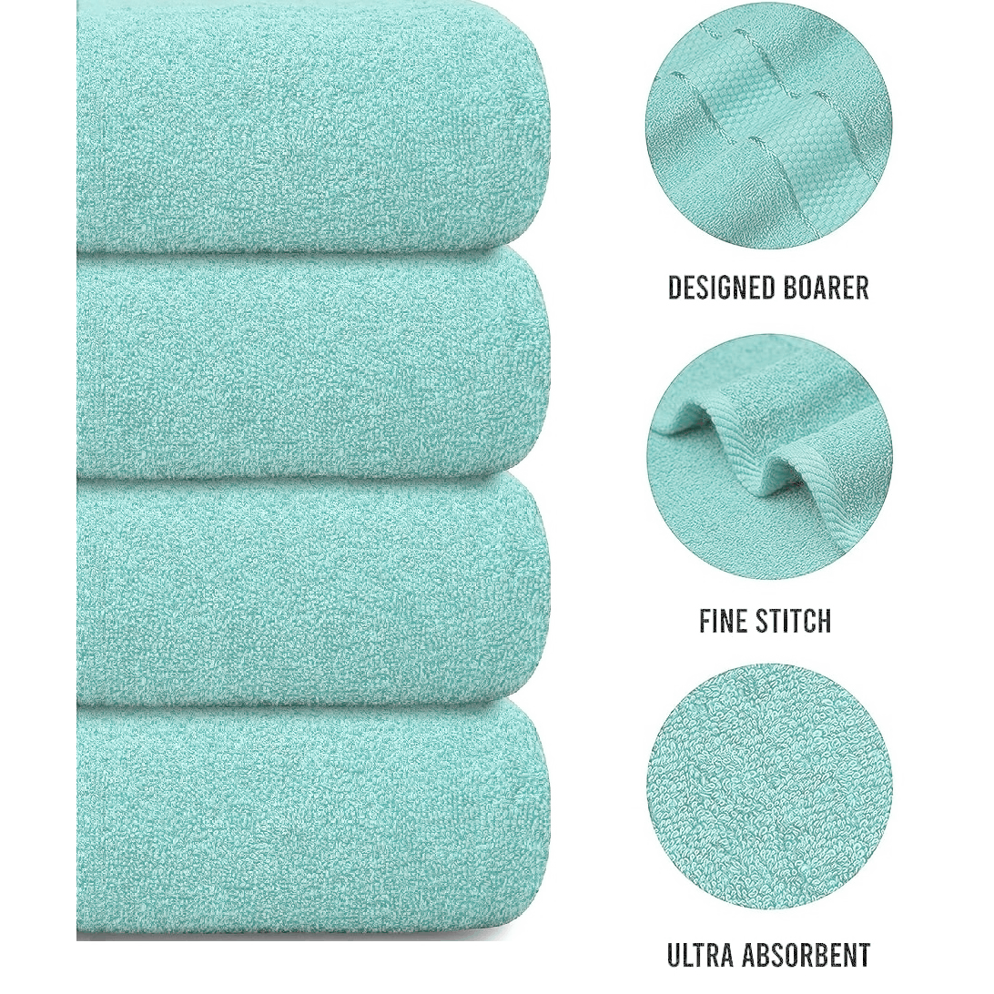 Oversized Bath Towels Set of 4 – image 9