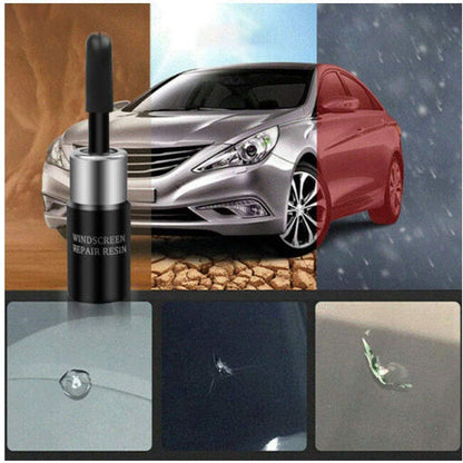 Windshield Repair Fluid, Windshield Crack Repair for Small Chips