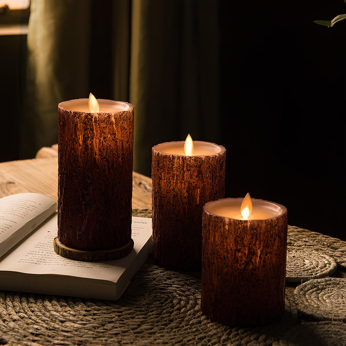 Flameless Candles with Flicker, LED Pillar Candles Battery Operated – image 8