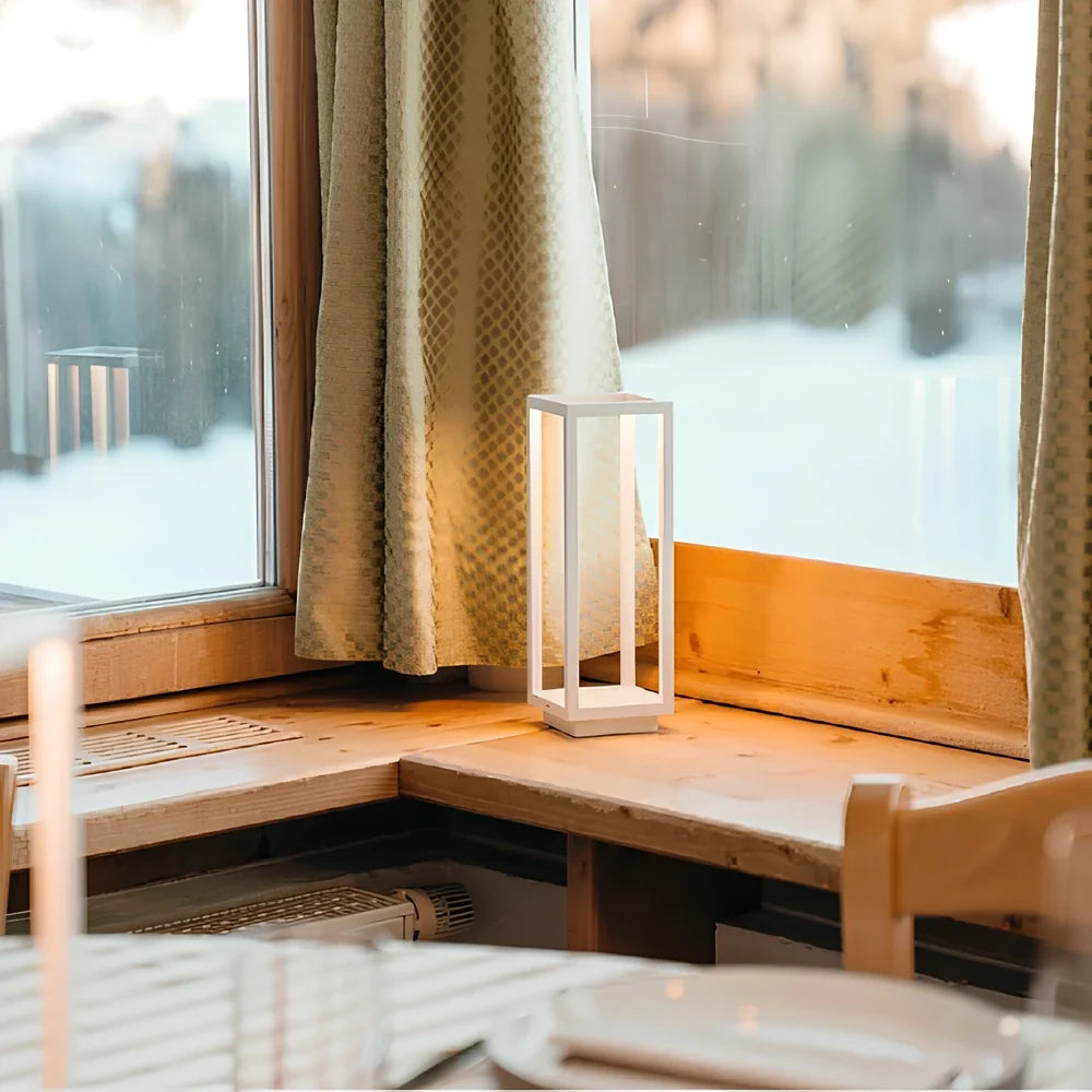 Open-Frame Aluminium Lantern 13