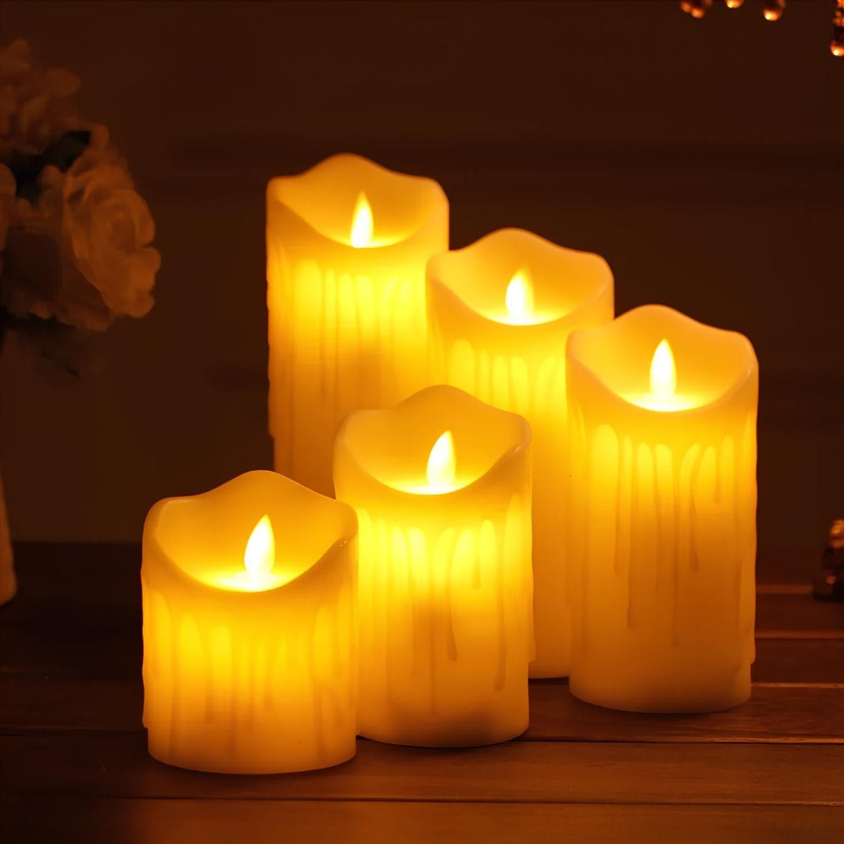 Flameless Candles with Flicker – image 7