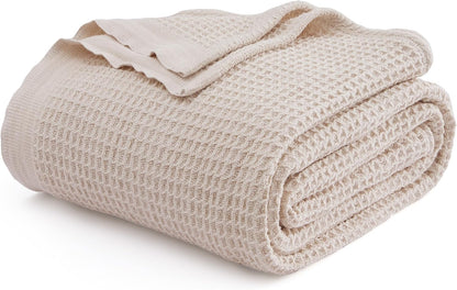 Cotton Throw Blanket, Lightweight Queen Size Blanket – image 10
