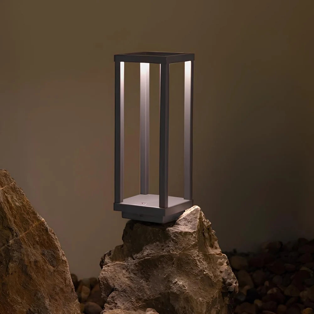 Open-Frame Aluminium Lantern 0