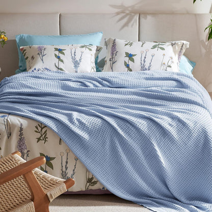 Cotton Throw Blanket, Lightweight Queen Size Blanket – image 26