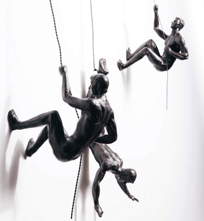 Climber Wall Art, Modern Wall Decor