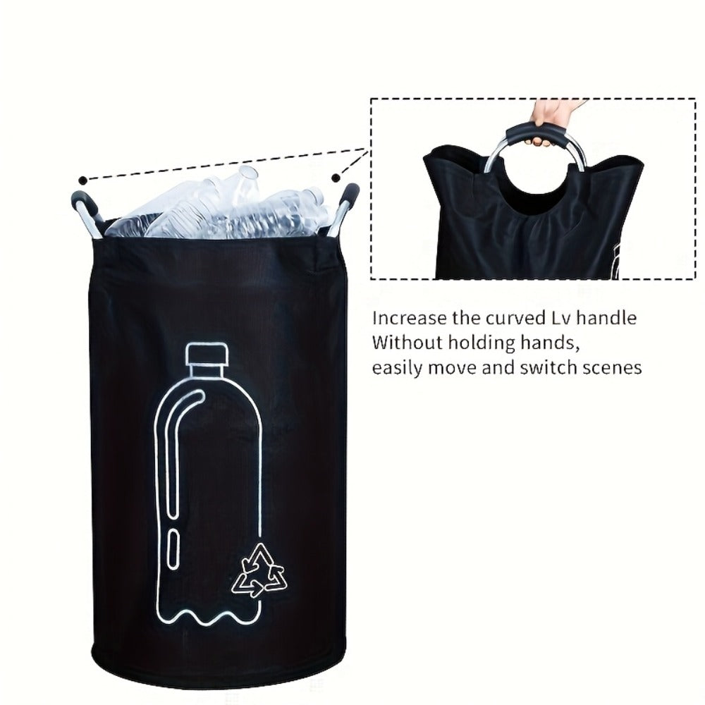Large Recycling Bin, Collapsible Kitchen Trash Can – image 9
