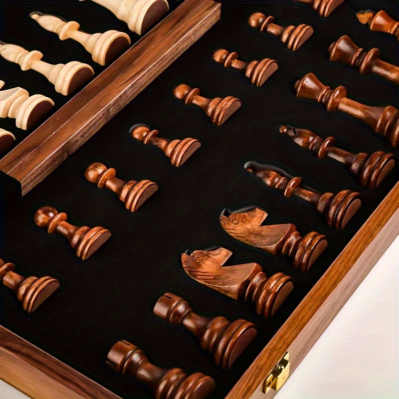 Wooden Chess Board Set – image 6