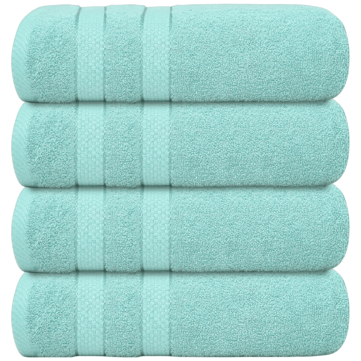 Oversized Bath Towels Set of 4, Bath Towel Set for Home and Guests – image 7