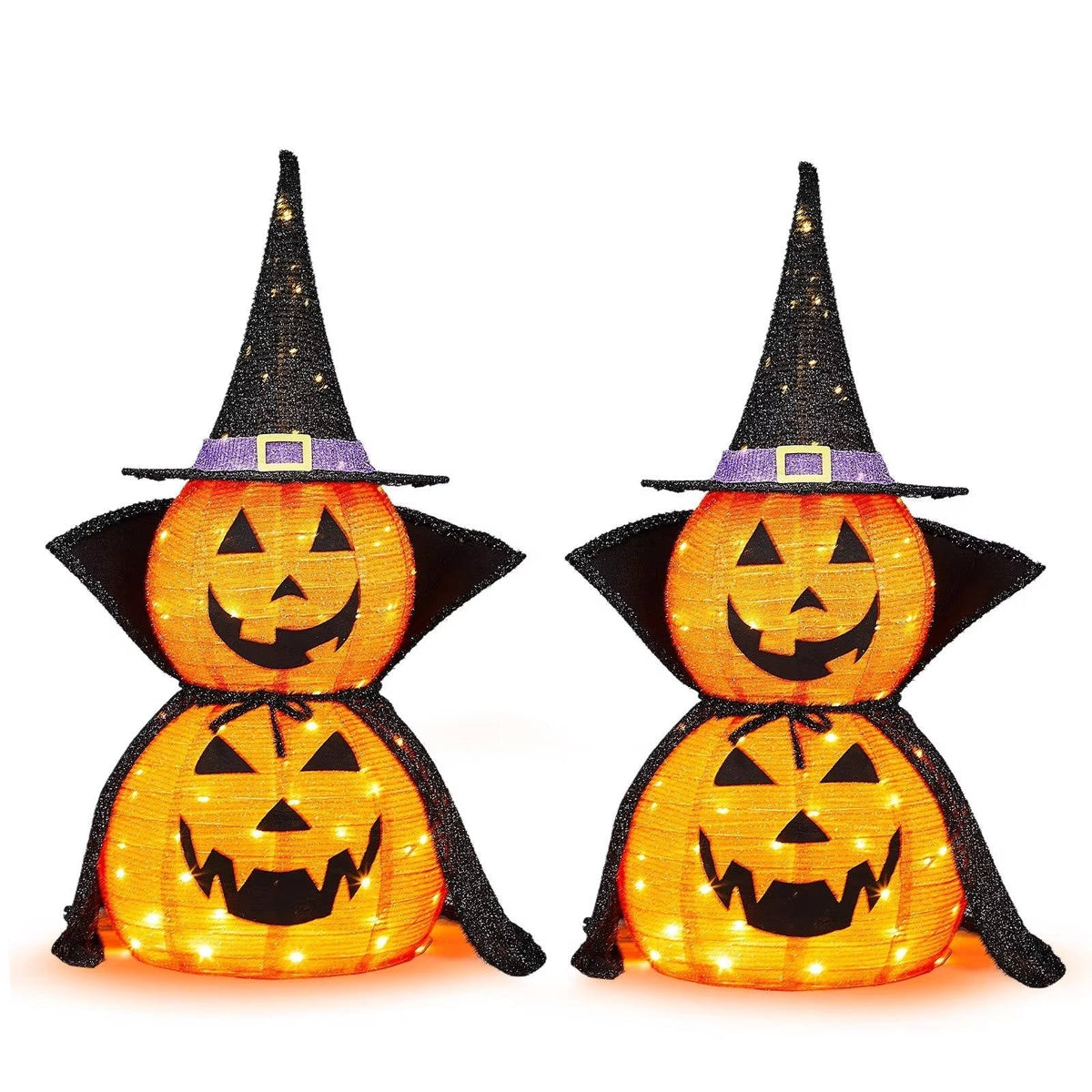 Halloween Pumpkins 3 ft, Giant Pumpkin Halloween Decorations Outdoor – image 5