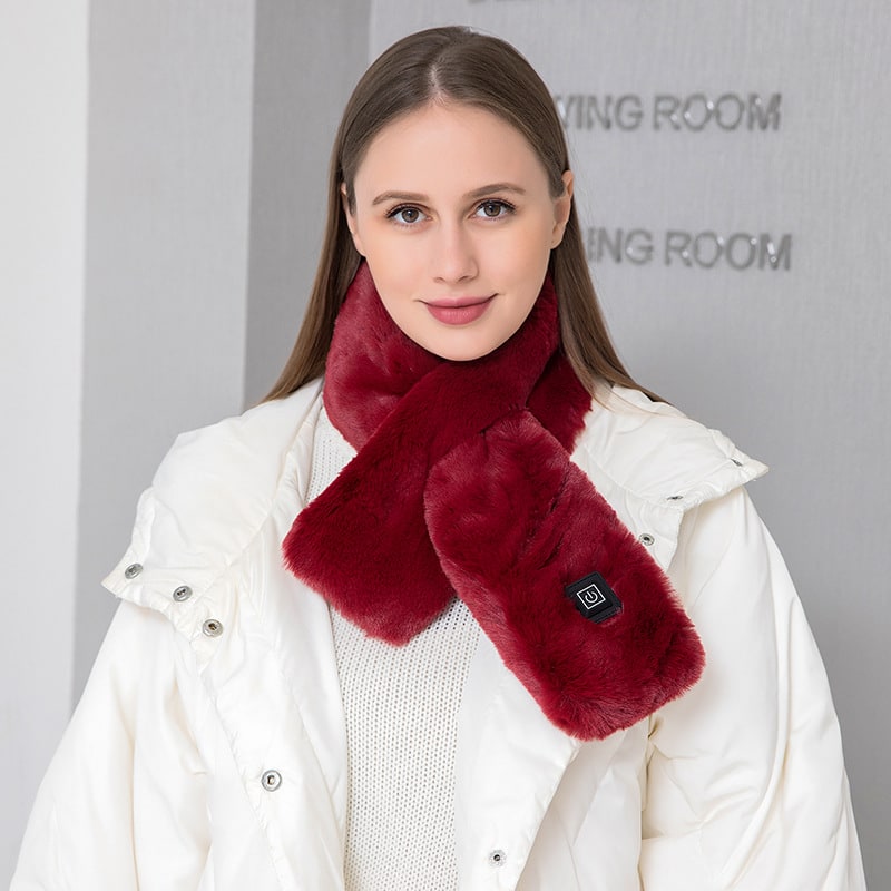 Winter Scarf, Electric Heated Scarf with 3 Heat Levels – image 6