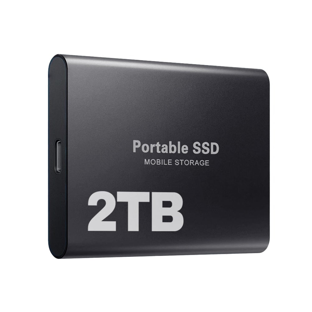 2TB SSD Drive, Portable External SSD for Laptop and PC