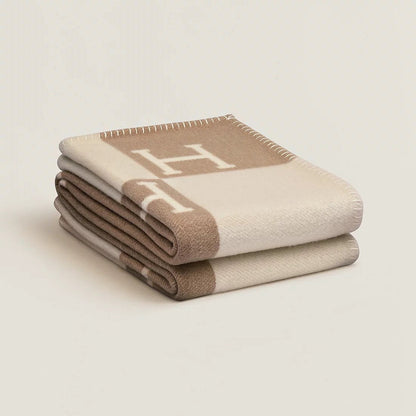 Wool Throw Blankets, Cashmere Throw Blanket for Couch and Chair – image 7