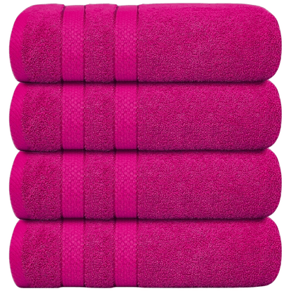 Oversized Bath Towels Set of 4, Large Bathroom Towels for Bath and Shower – image 16