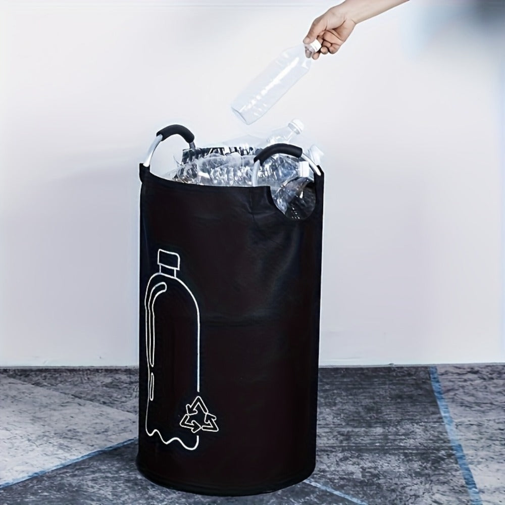 Large Recycling Bin, Fabric Garbage Can – image 5