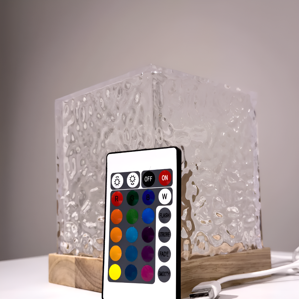 Ocean Wave Night Light Projector, Mood Room Projector with 16 Colors and Remote Control