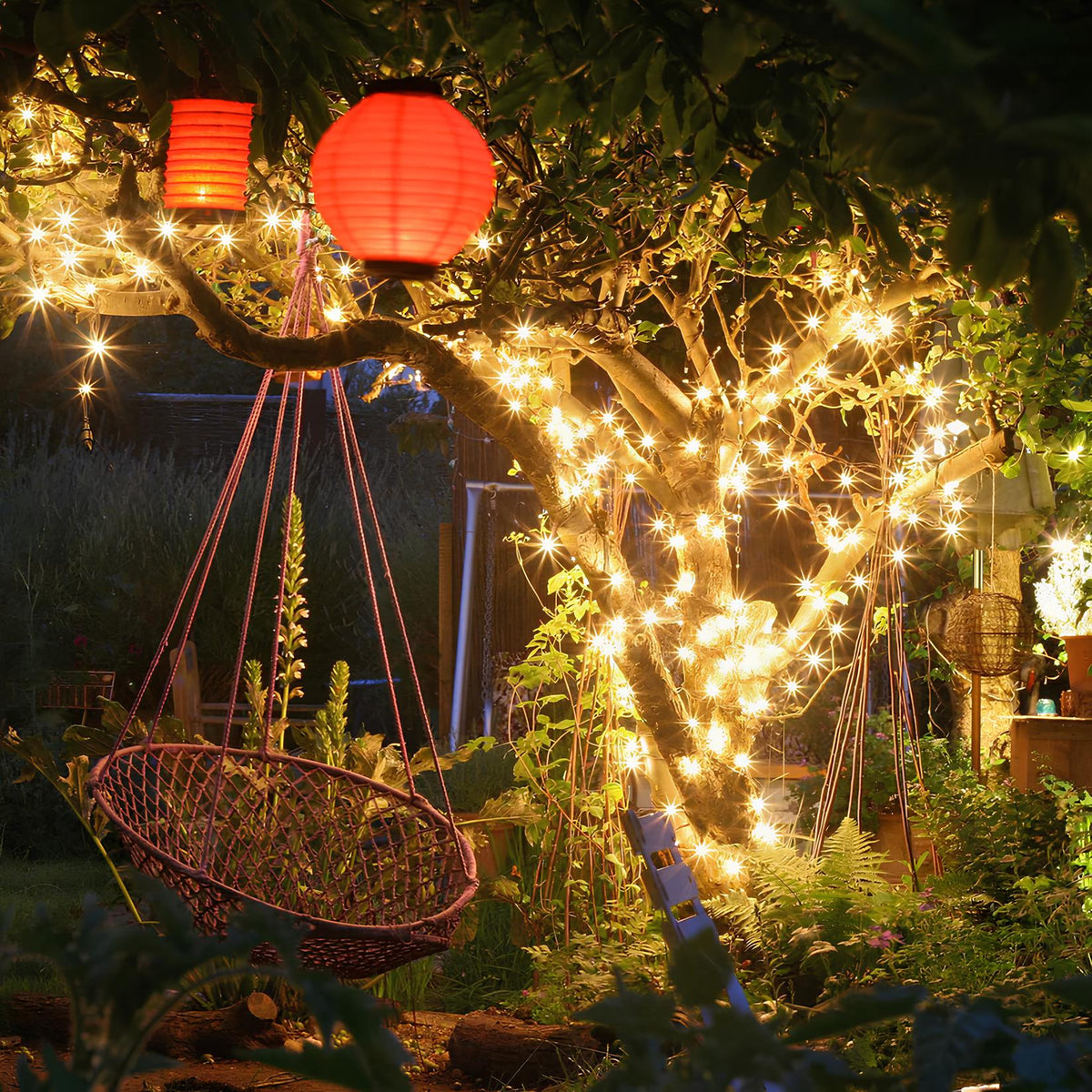 Solar Fairy Lights, Solar Lights Outdoor for Garden and Terrace, Decorative LED Outdoor String Lights