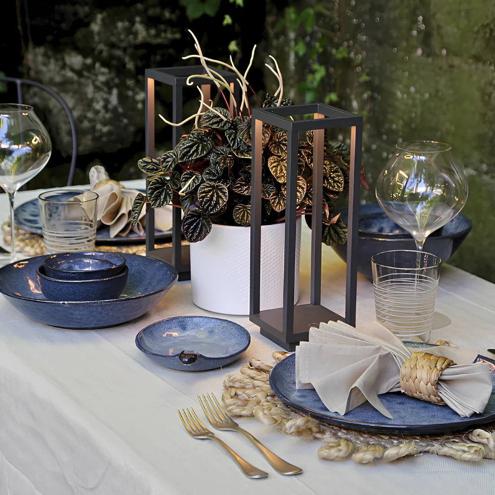 Open-Frame Aluminium Lantern 9