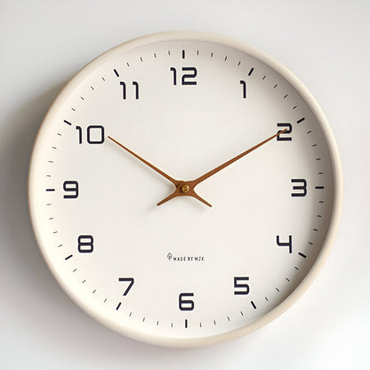 Analog Clock for Wall, Wooden Wall Clock Silent Non Ticking – image 10