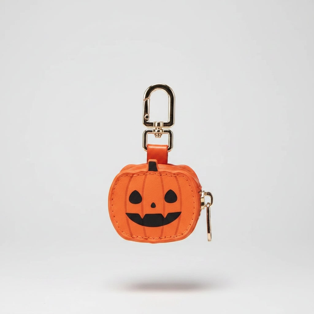 Keychain Wallet, Faux Leather Coin Pouch Key Ring