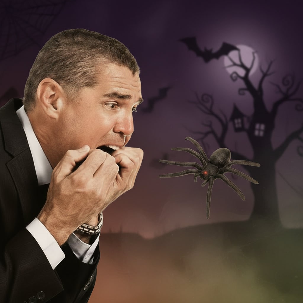 Spider Trick Box, Wooden Surprise Box Gag Gift for Office Pranks