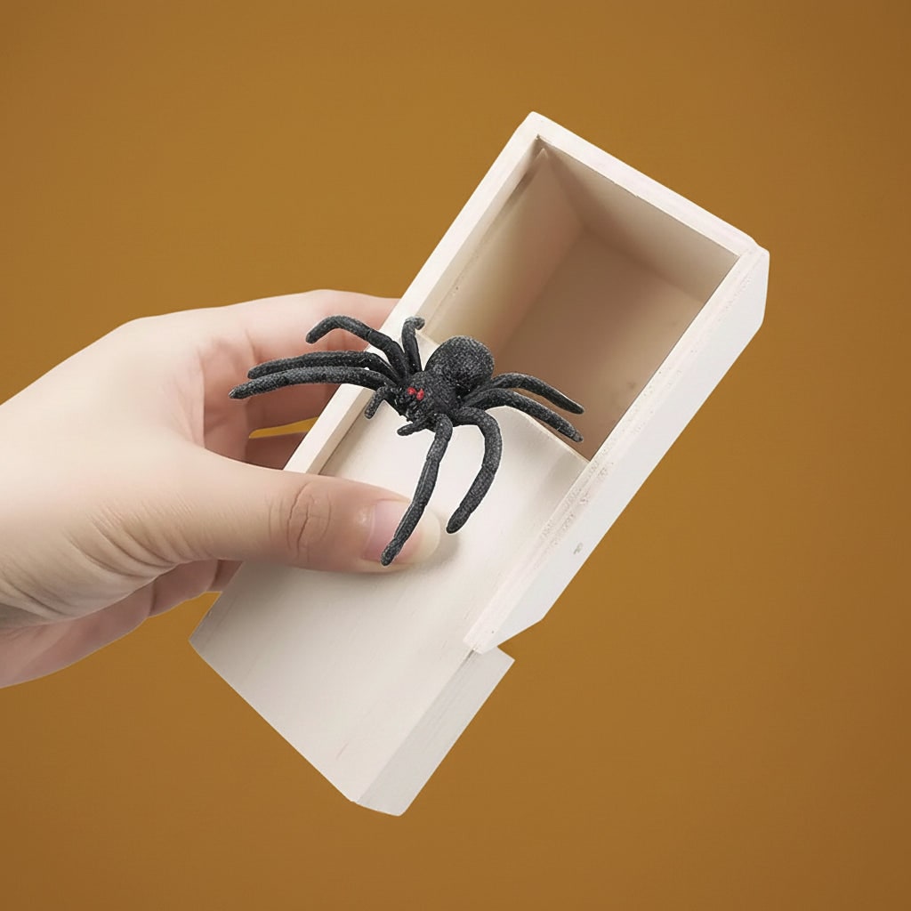 Spider Trick Box, Pop Up Spider Prank Box for Halloween – image 4