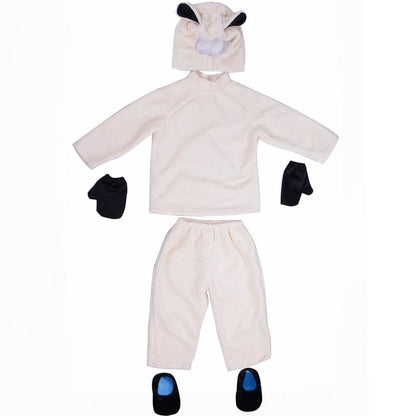 Kids Halloween Costumes, Plush Animal Costume with Hood and Tail – image 4