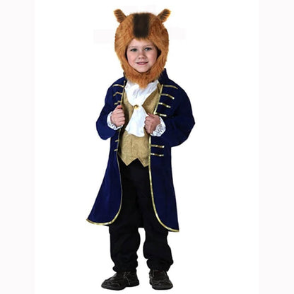 Kids Halloween Costumes, Plush Animal Costume with Hood and Tail – image 6