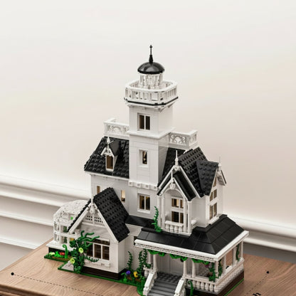 Victorian House Construction Blocks with LED Lighting, Spooky House Building Kit – image 4