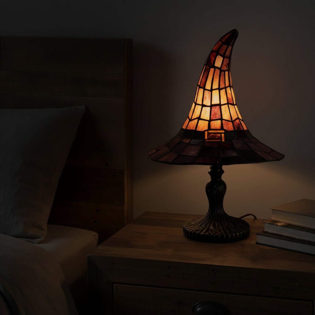 Tiffany Lamp, Halloween Decor Night Light – image 5
