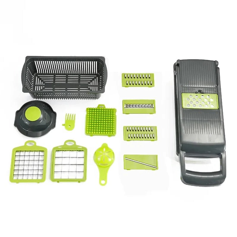 Vegetable Chopper with Slicer and Grater, Manual Food Chopper – image 8