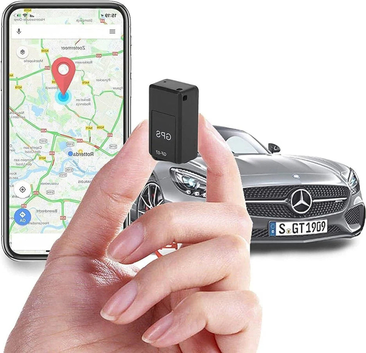 GPS Tracker for Car, Magnetic Vehicle GPS Tracker with SMS Control – image 12