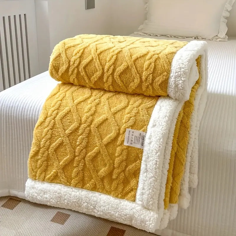 Soft Throw Blanket Reversible, Use as Bedspread or Sofa Throw – image 9