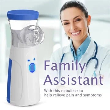 Portable Nebulizer, Mesh Nebulizer Machines with Mask for Adults and Kids