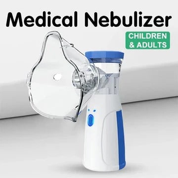 Portable Nebulizer, Battery Powered Nebulizer for Home and Travel