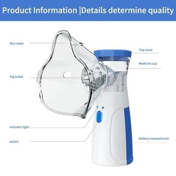 Battery Powered Nebulizer for Home and Travel – image 5