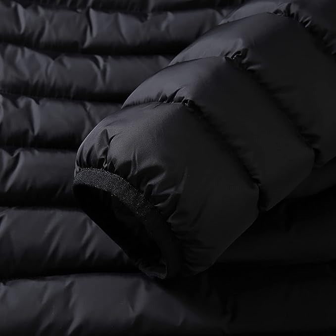 Heated Jacket with Hood, Quilted Winter Jacket with Electric Heating – image 6