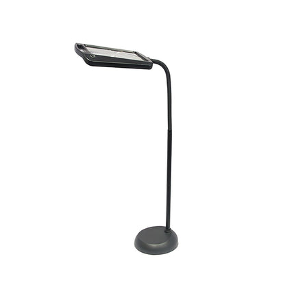 Modern Floor Lamp for Living Room, LED Standing Lamp with Lighted Magnifying Glass