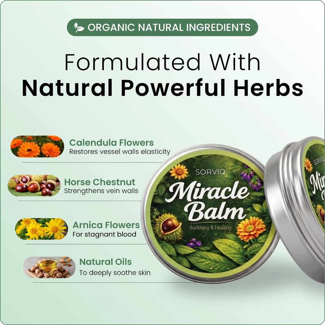 Horse Chestnut Balm, Leg Swelling Relief for Tired Legs – image 6