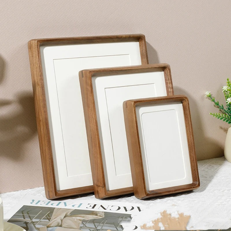 Wooden Picture Frame, Photo Frames in 6 7 8 10 Inch and A4 Sizes