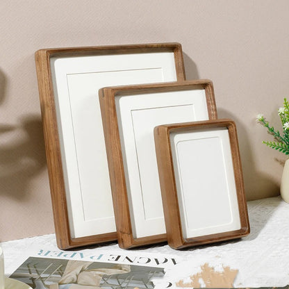 Wooden Picture Frame, Photo Frames in 6 7 8 10 Inch and A4 Sizes