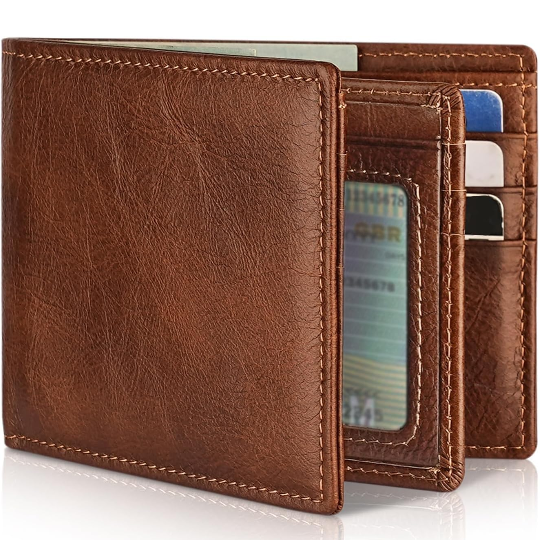 Card Holder Wallet with 13 Card Slots and ID Window – image 5