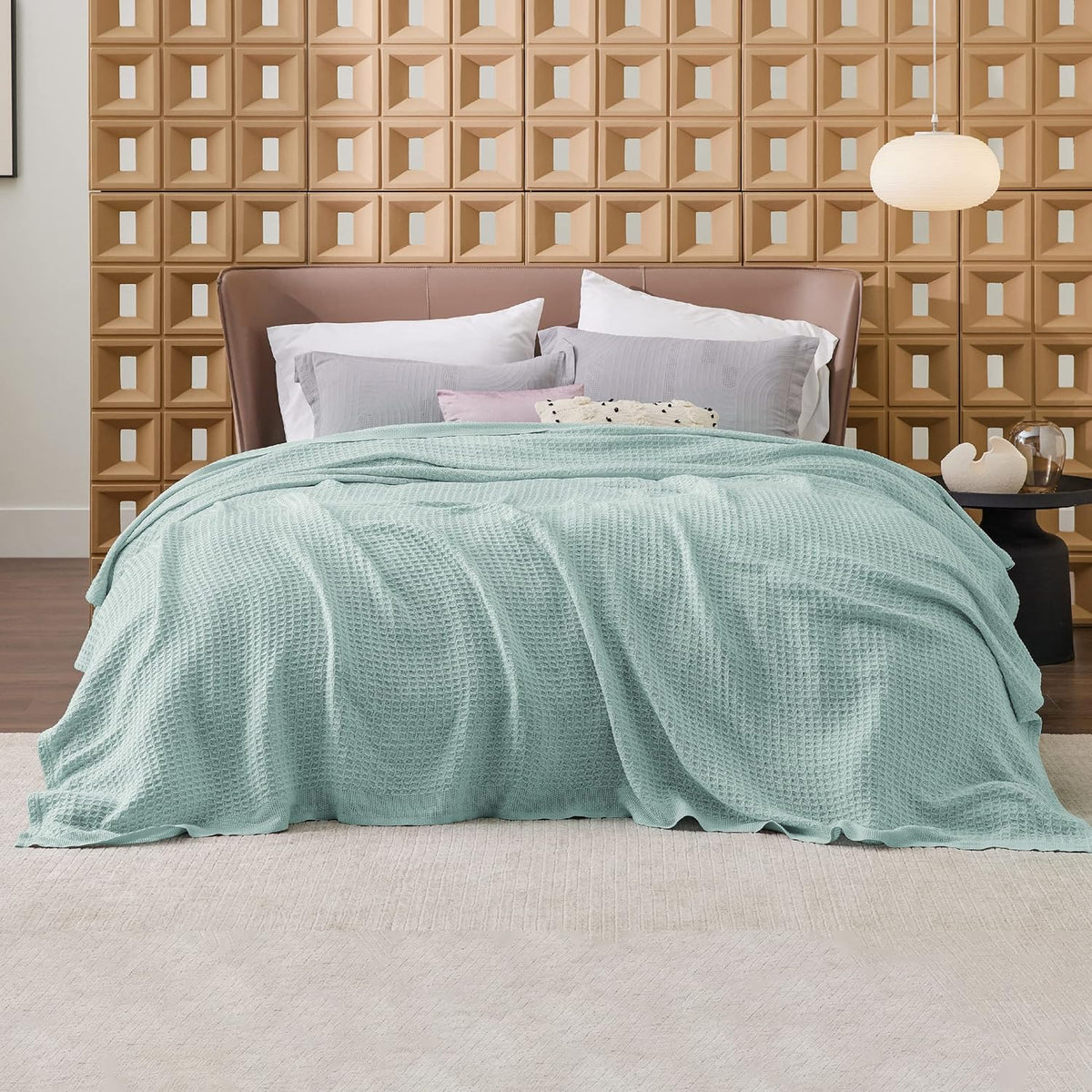 Cotton Throw Blanket, Lightweight Queen Size Blanket – image 40