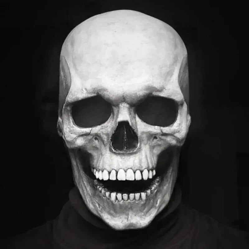 Halloween Costume Mask, Realistic Full Head Skeleton Mask – image 6