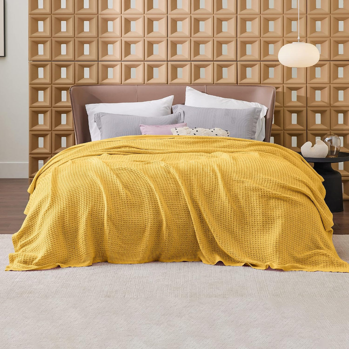 Cotton Throw Blanket, Lightweight Queen Size Blanket – image 42